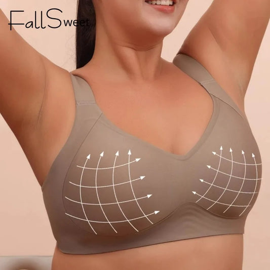 ComfortMax Plus Size Wireless Support Bra
